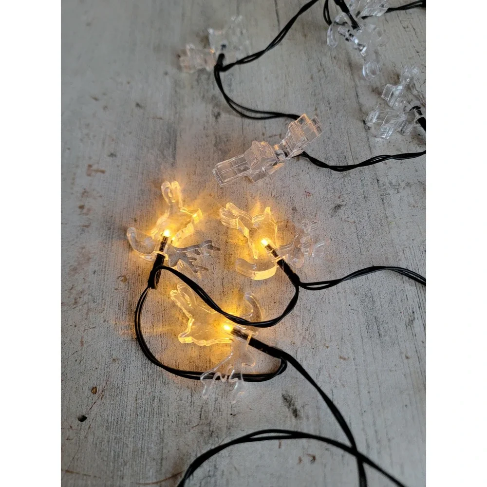 Light up reindeer AS IS string light‎ Xmas home decor figure Santa Claus